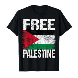 T-shirt PALESTINE FREE 100 % coton