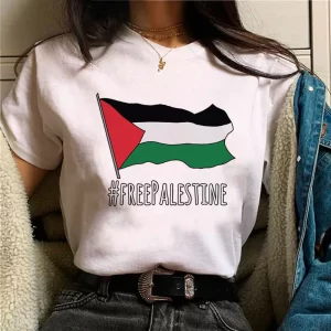 Palestine Free t-shirts pour femme