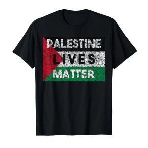 T-shirt 100 % coton Palestine Lives Matter